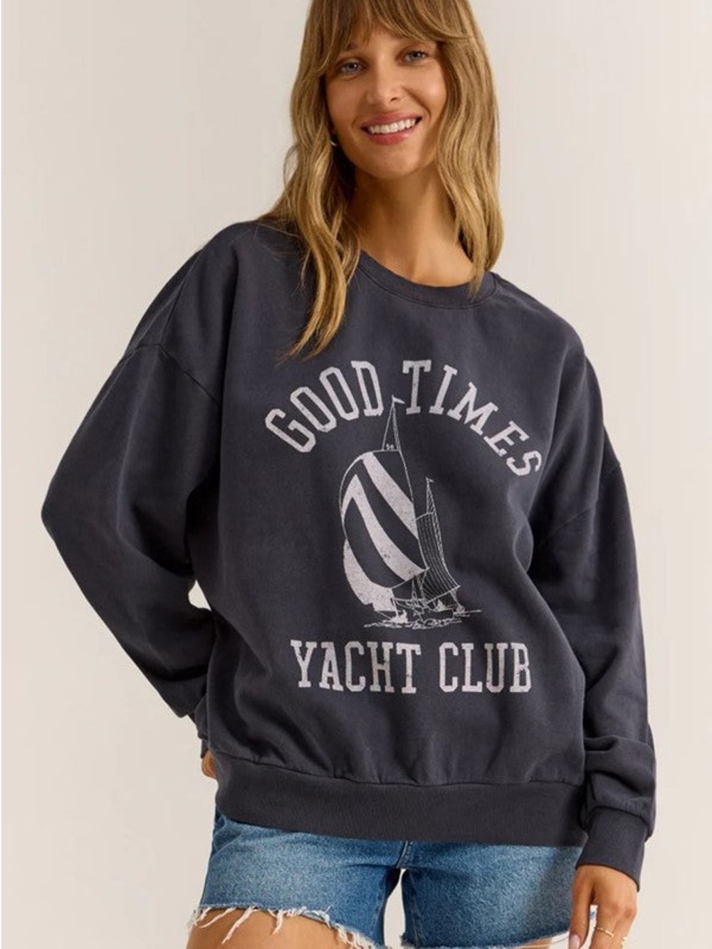 Z Supply Yacht Club Sunday Sweatshirt